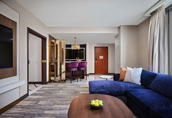 Gold Suite seating area