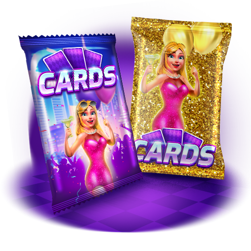 Collectibles prizes card packs screen