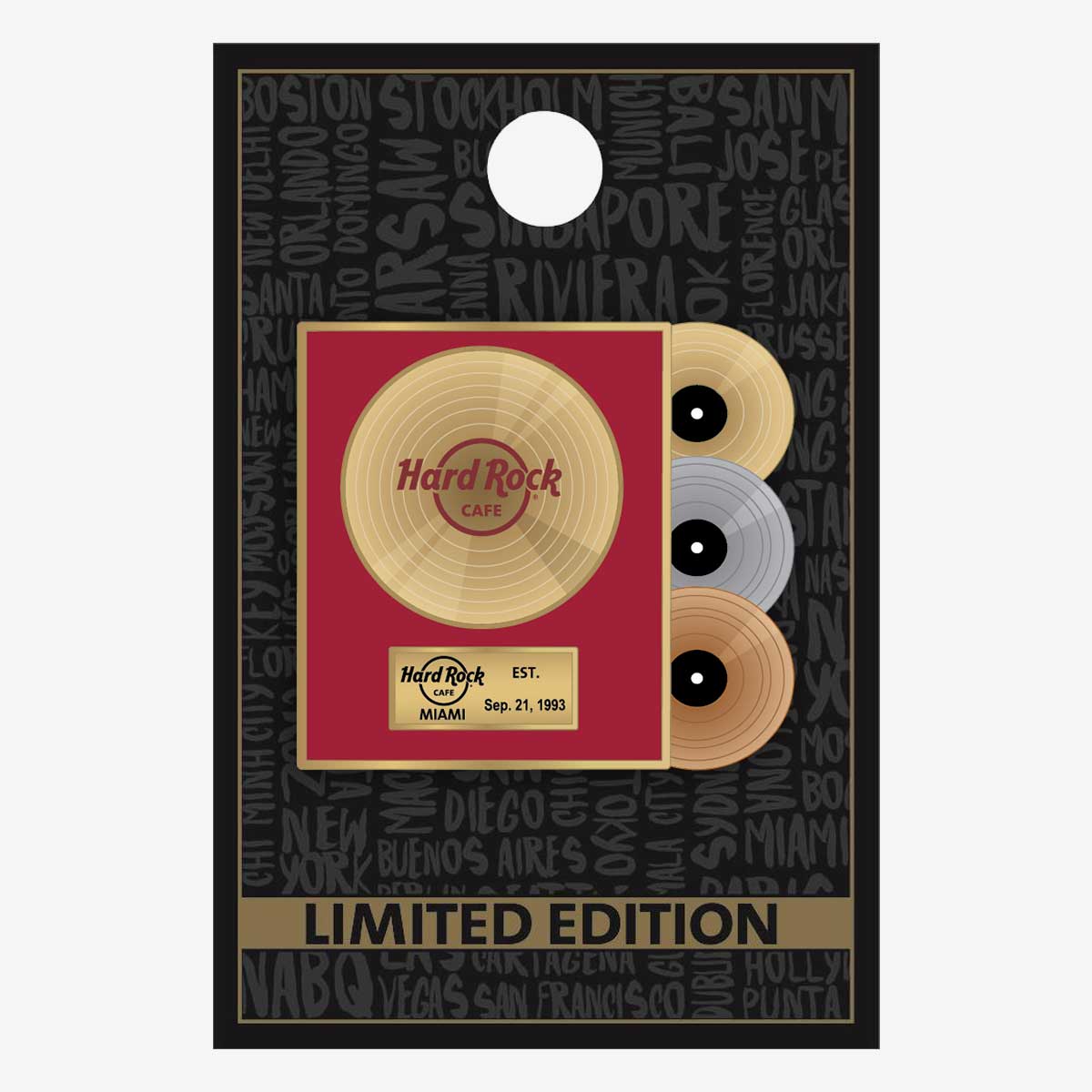 Limited Edition Miami Established Award Pin image number 2