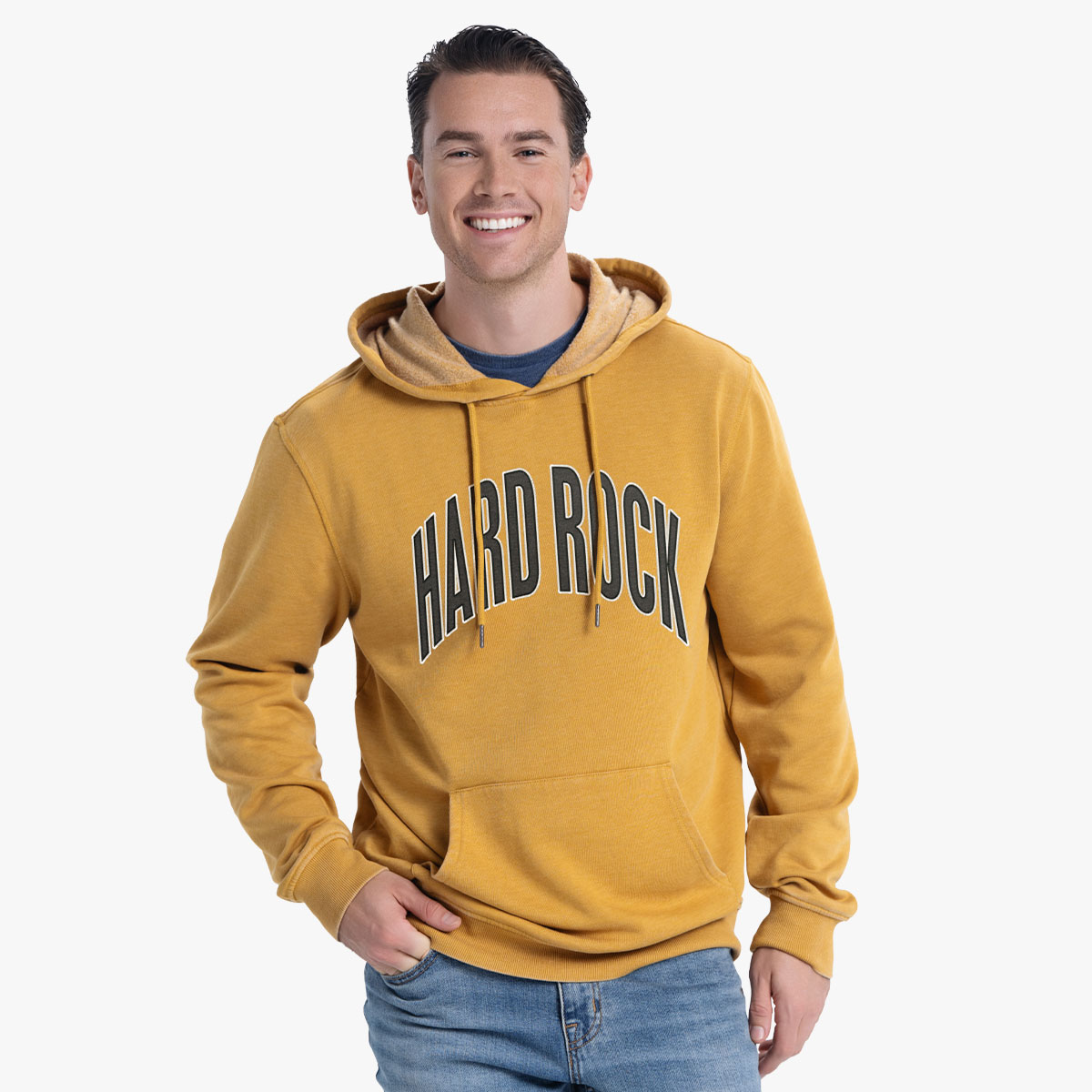 Cross Guitars Vintage Hoodie in Faded Gold image number 1